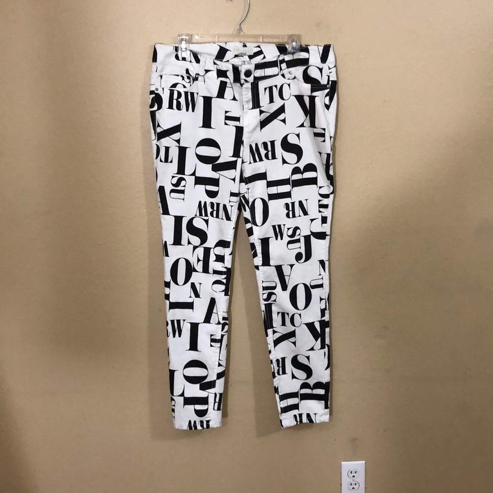 Forever 21 Plus white jeans